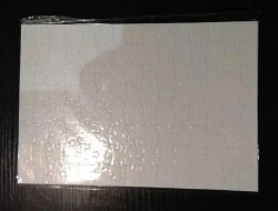 ПАЗЛ ДЛЯ СУБЛИМАЦИИ и логотипа  290×200 ММ ПЕРЛАМУТРОВЫЙ А4